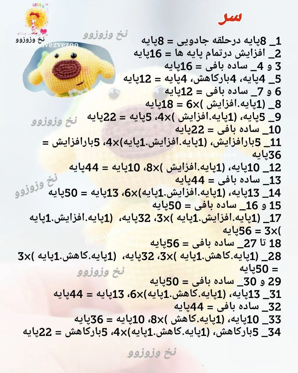 سلام مهربون قشنگا 🙋‍♀️لطفا جناب لیموناد هلودار رو تحویل بگیرین😊امیدوارم ببافین ولذتشو ب