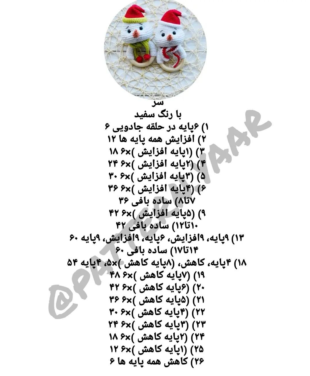 سلام سلام🙋‍♀️ من اومدم این بار براتون #جغجغه_زمستونی آوردم ⛄️شاید مامانایی که نی نی زمست