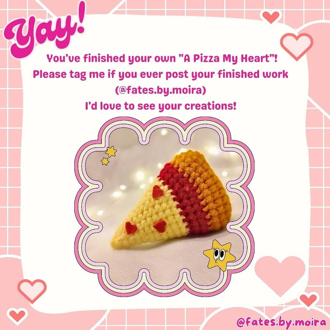 a pizza my heart free pattern