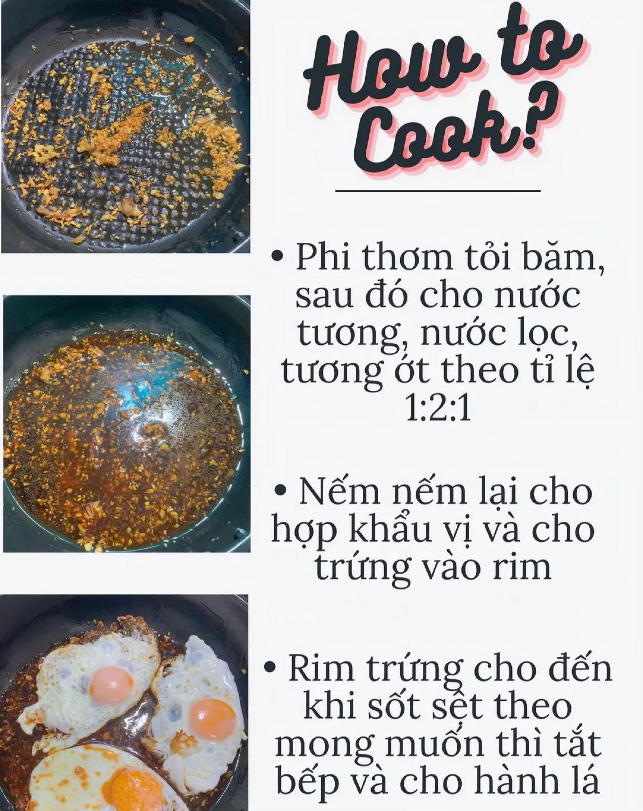 Ăn hoài không ngán với trứng rim siêu dễ