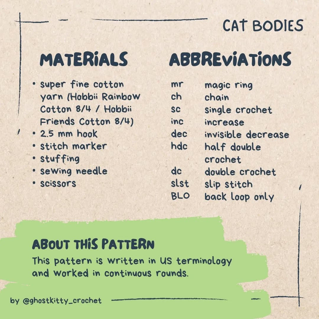 ✨️ ANIMAL CROSSING CAT BODIES✨️