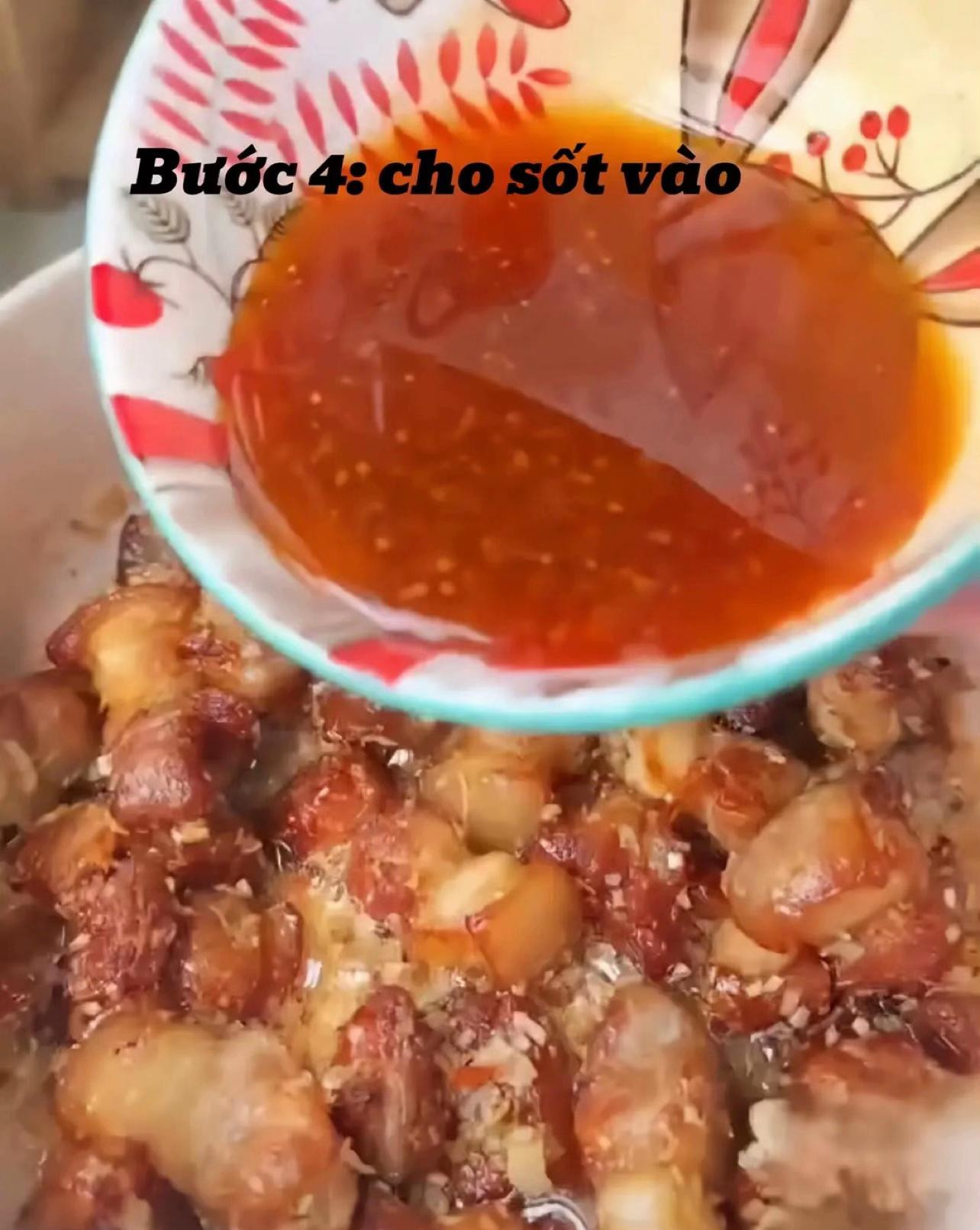 Ba rọi chiên mắm nhé 😋 #viraltiktok #viralvideo #comnhangonnhat