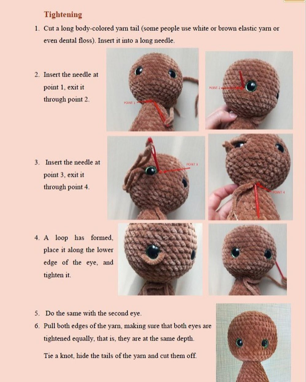 baby bear free crochet pattern