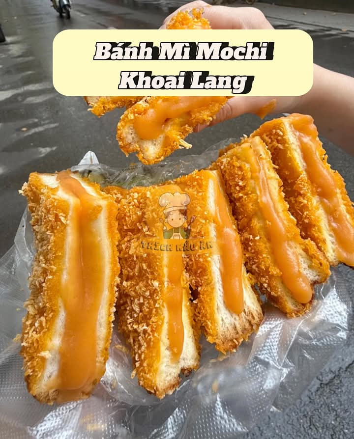 bánh phô mai, bánh lá dứa phô mai, bánh mì mochi khoai lang