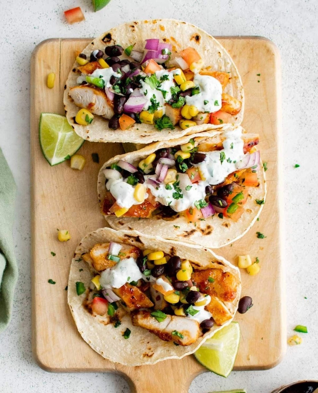 BBQ CHICKEN TACOS