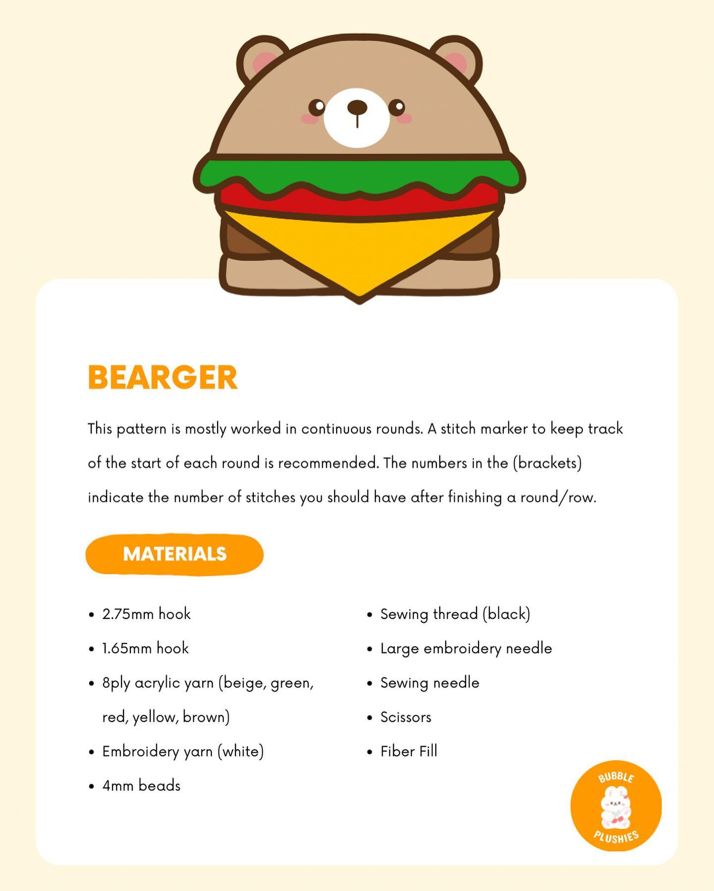 ✨🐻BEARGER🍔✨