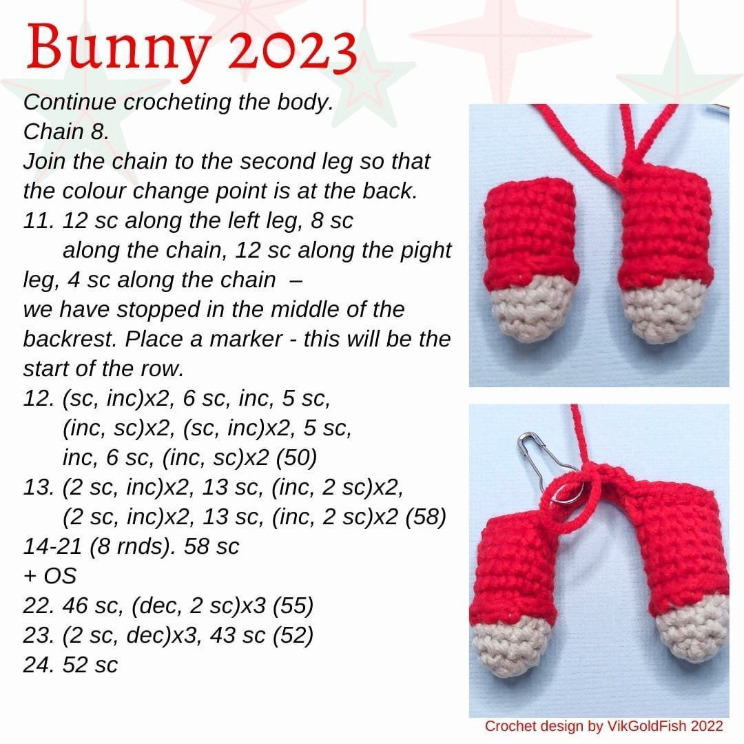 bunny 2023 free pattern