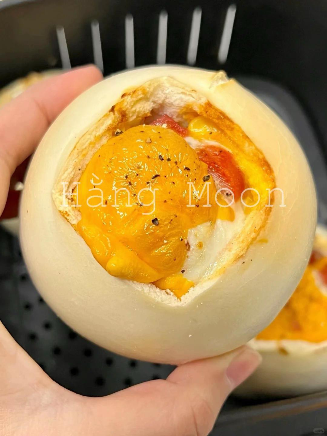 CÁCH LÀM PIZZA BÁNH BAO BẰNG NỒI CHIÊN KHÔNG DẦU ❤️