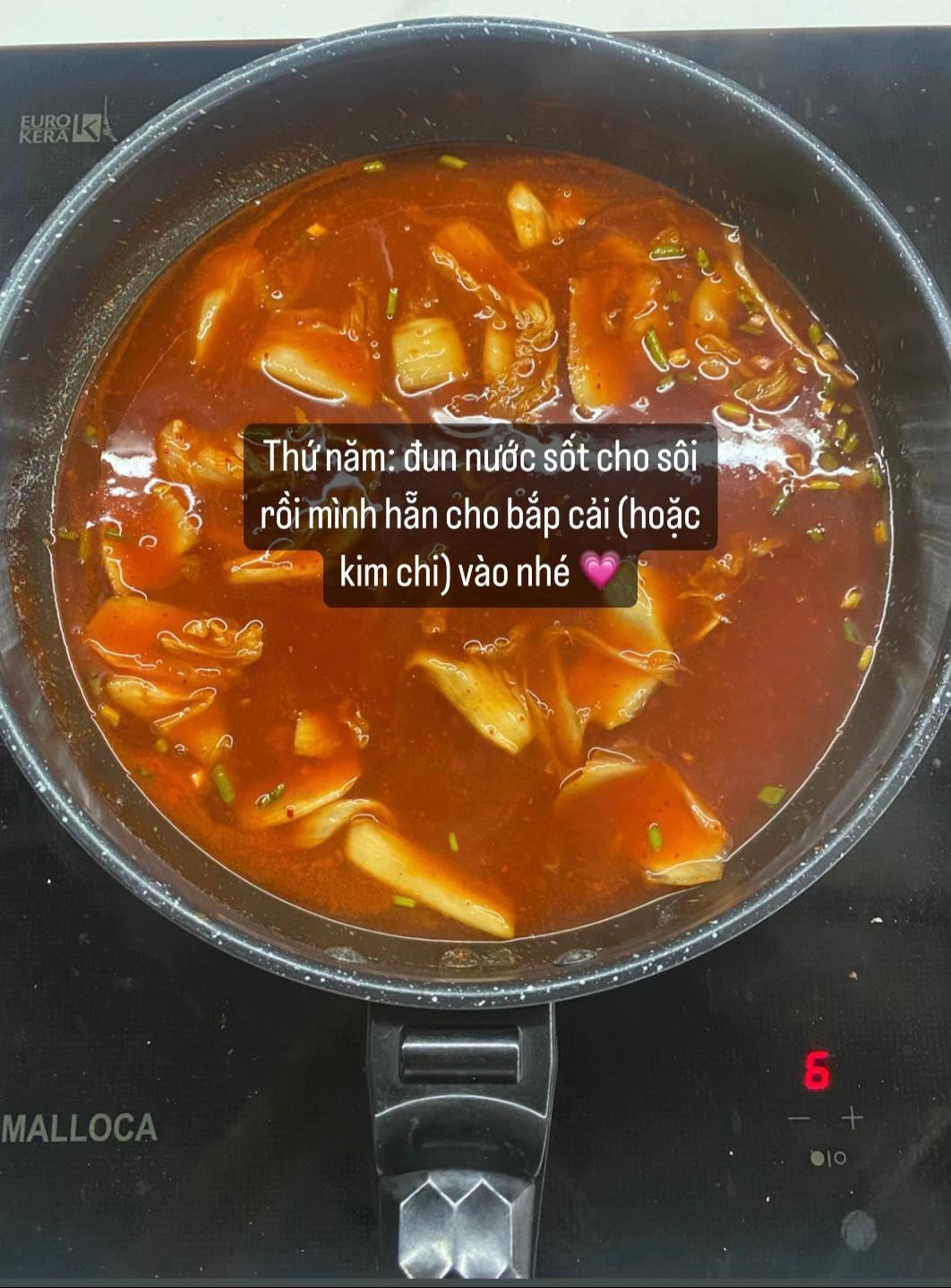 cách làm tokbokki xào cay bằng cơm nguội