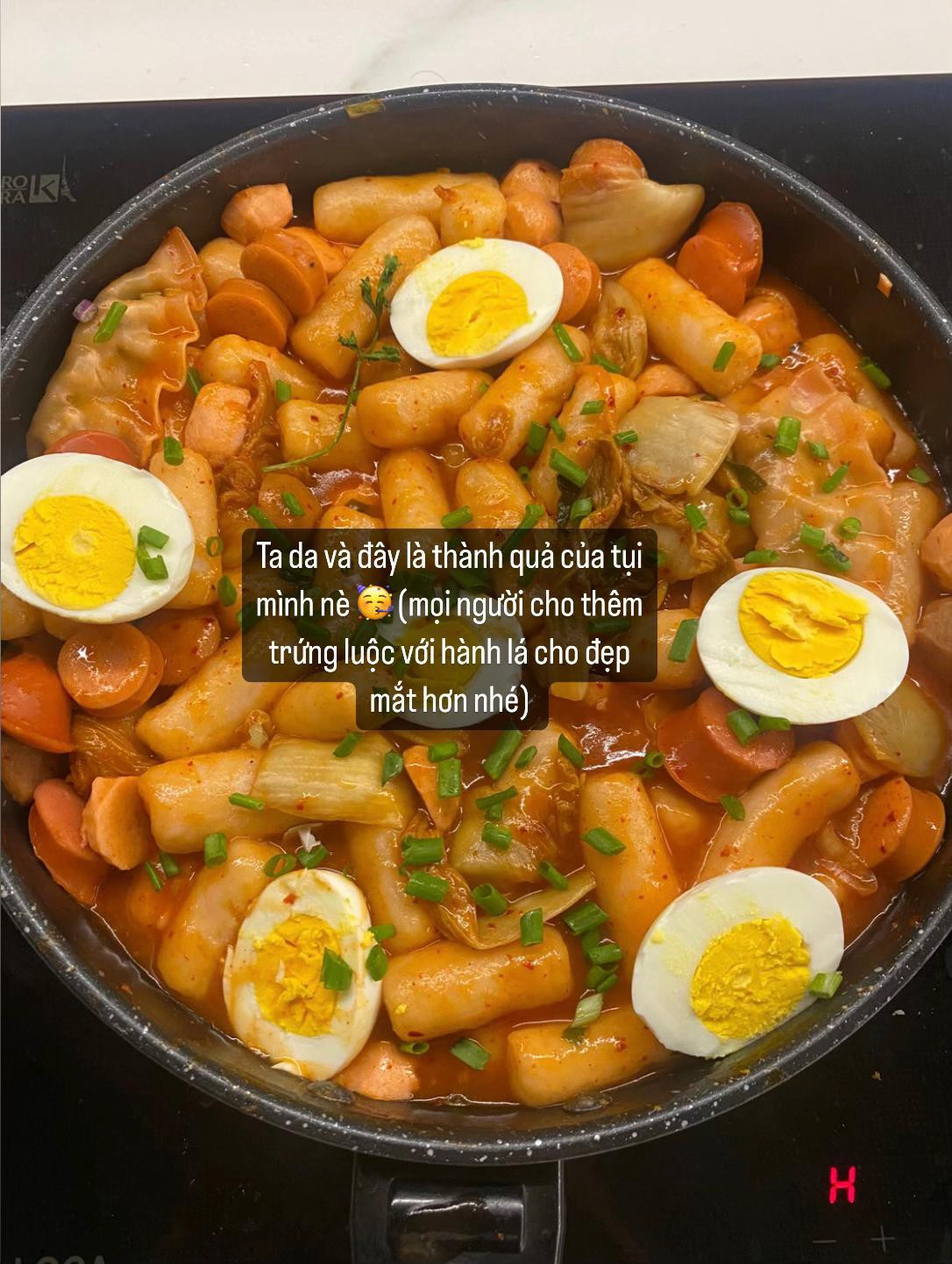 cách làm tokbokki xào cay bằng cơm nguội