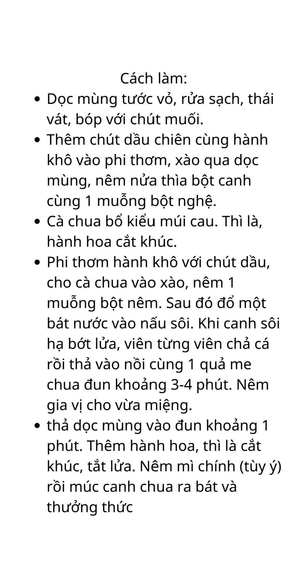 canh ngao rau cải, canh chua chả cá, canh khổ qua nhồi thịt, cánh bí đỏ nấu mọc, canh bầu nấu tôm, canh ngao nấu dứa,