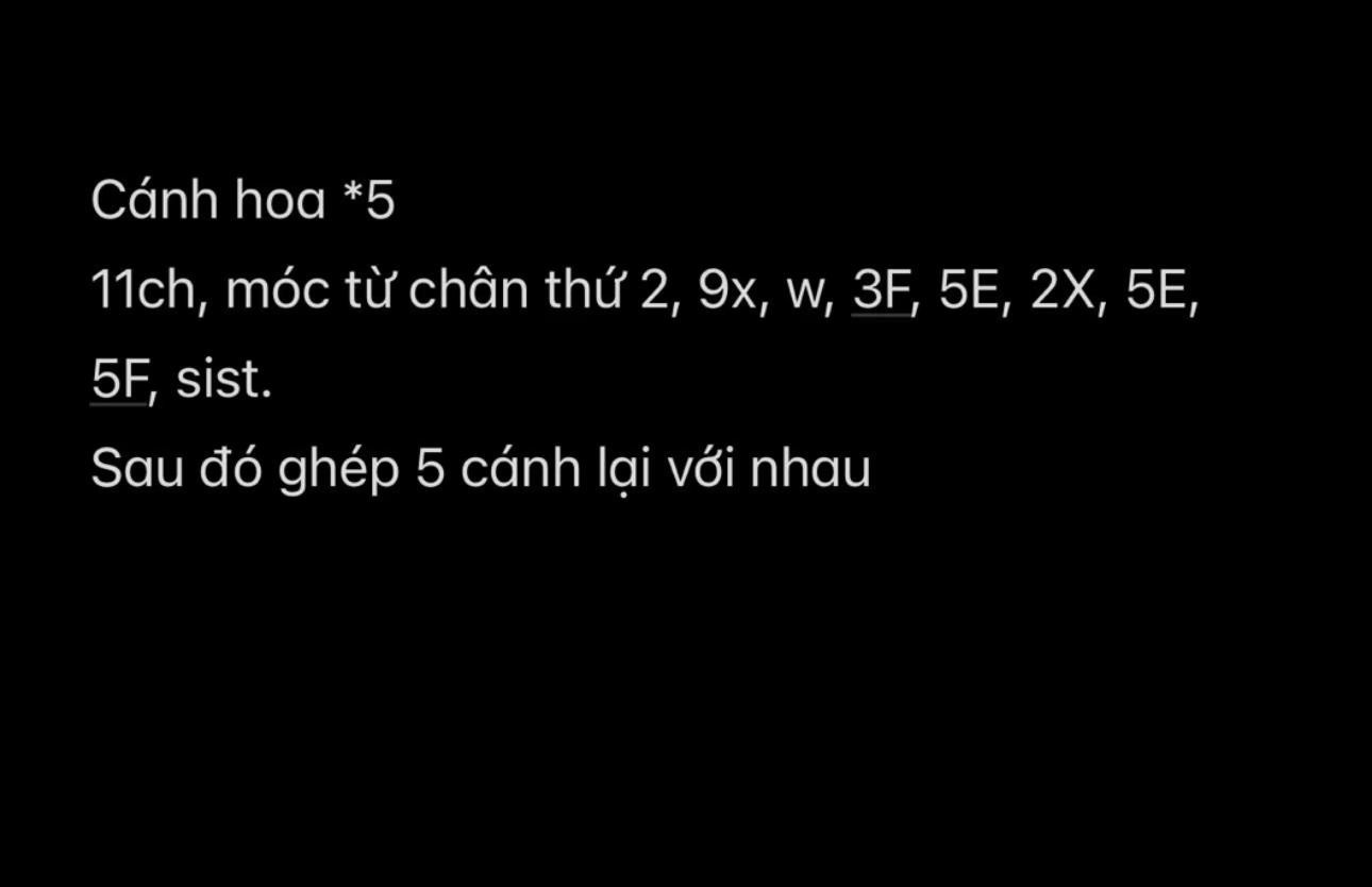 Chart Hoa Sứ Xinh