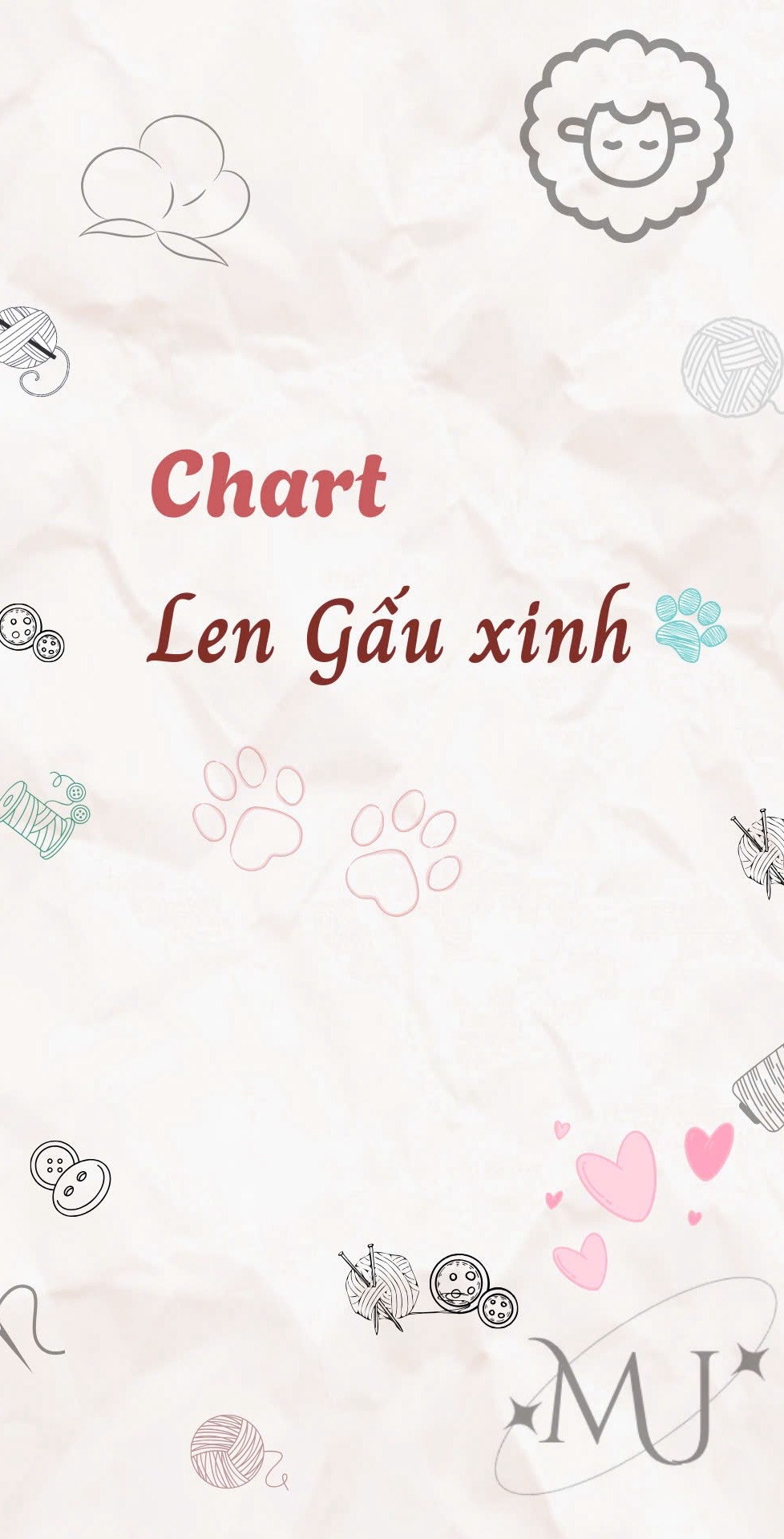 chart len gấu xinh