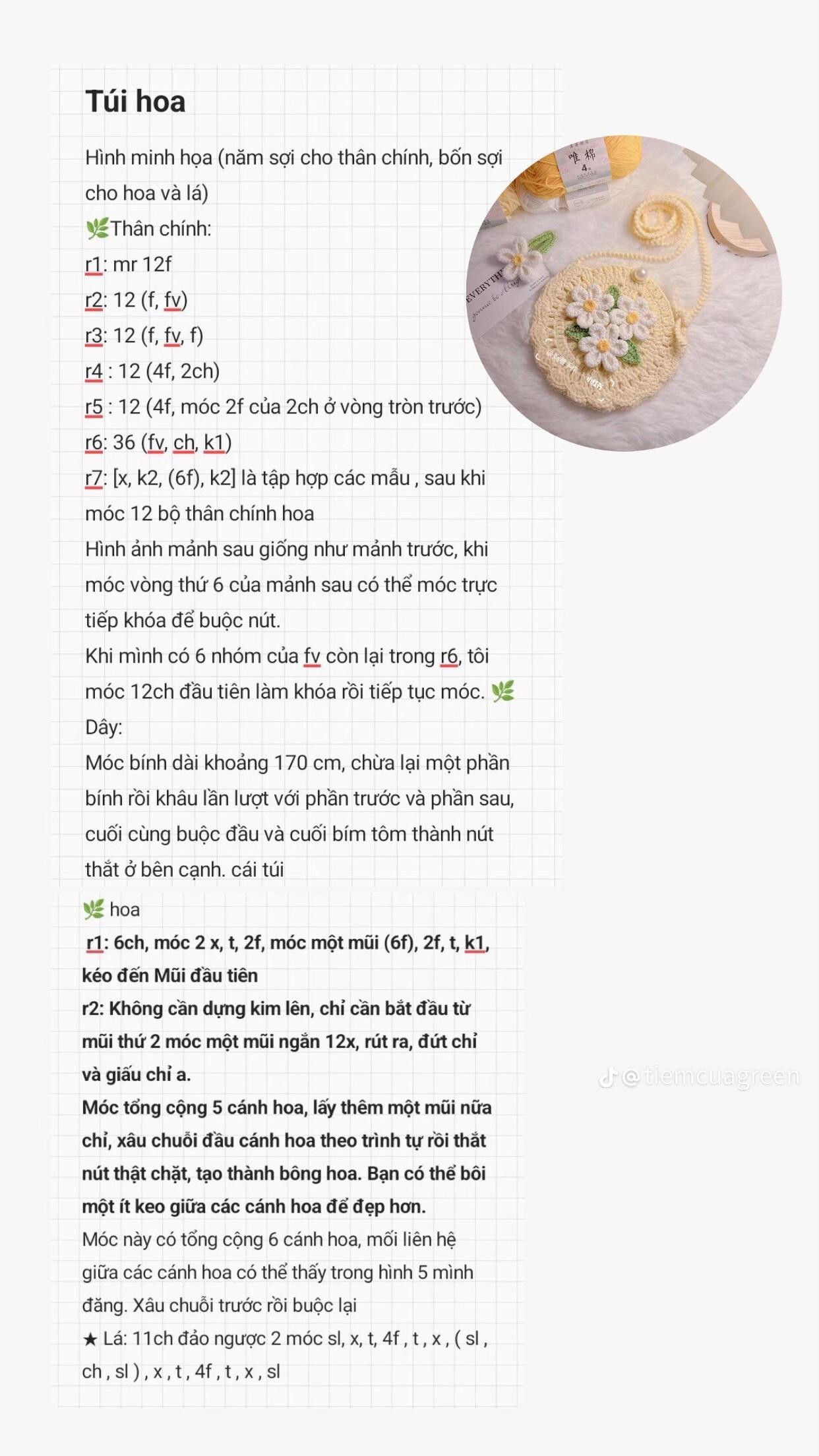 chart túi mắt lé, túi tote lưới đánhcá, túi hoa tulip, túi cá hề, túi quả bơ, túi hoa sơn trà