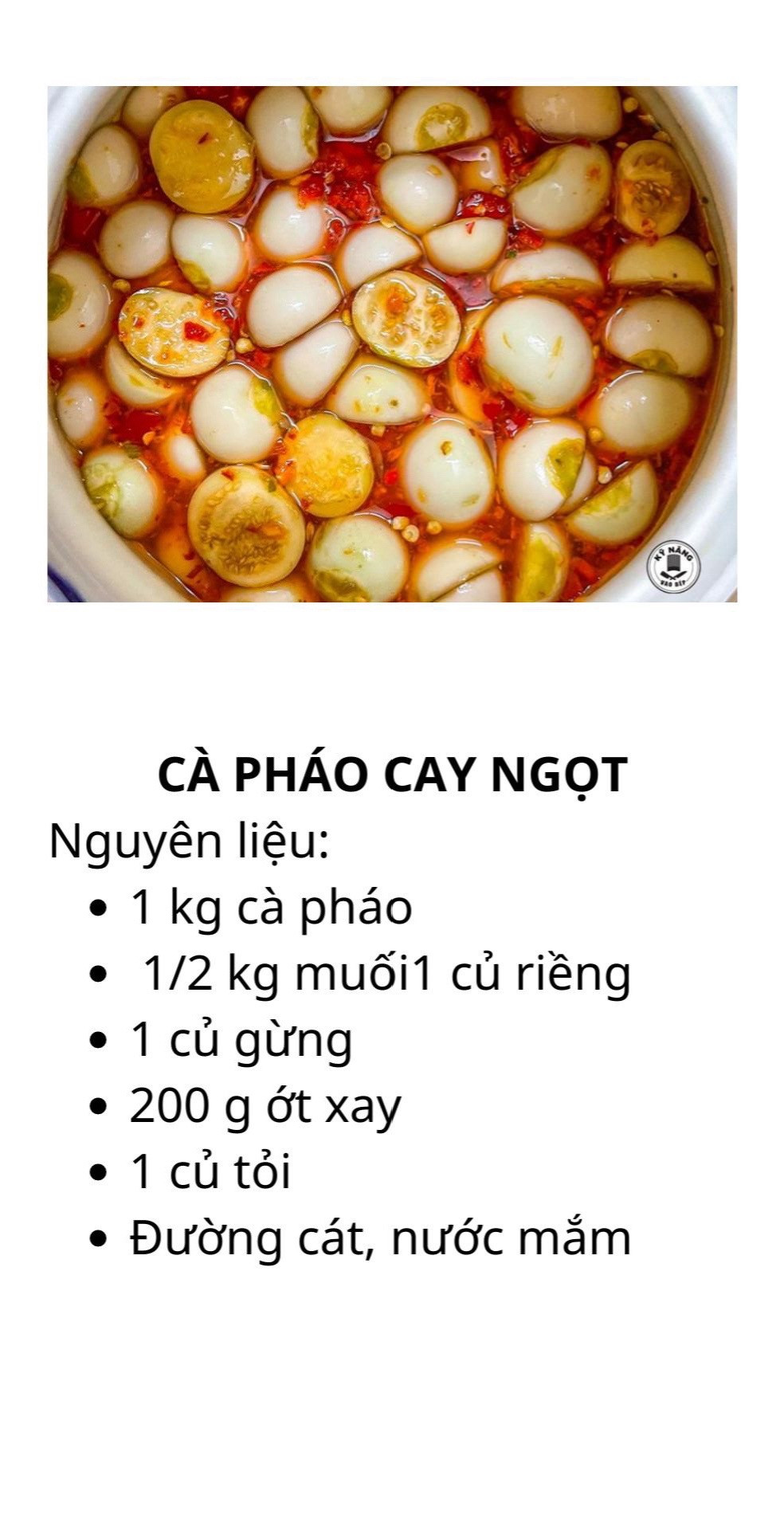 công thức 6 món muối chua cực đưa cơm, cà pháo cay ngọt, củ cải muối, dưa bắt cải, dưa muối chua, dưa góp