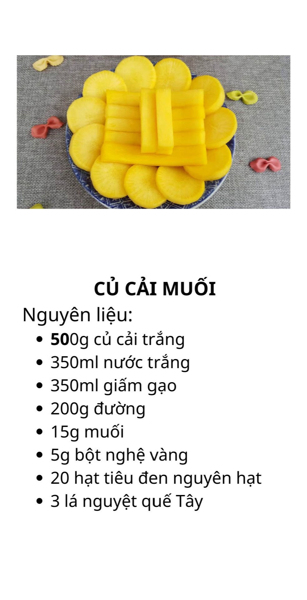 công thức 6 món muối chua cực đưa cơm, cà pháo cay ngọt, củ cải muối, dưa bắt cải, dưa muối chua, dưa góp