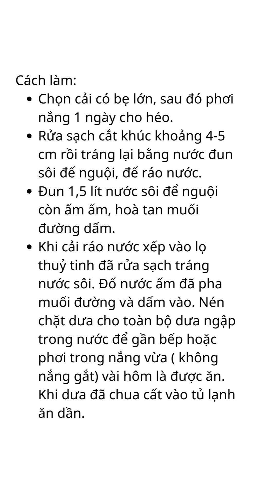 công thức 6 món muối chua cực đưa cơm, cà pháo cay ngọt, củ cải muối, dưa bắt cải, dưa muối chua, dưa góp