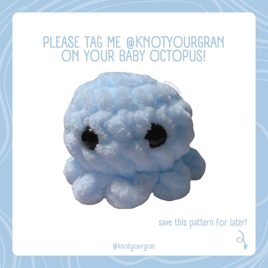 crochet baby octopus free pattern