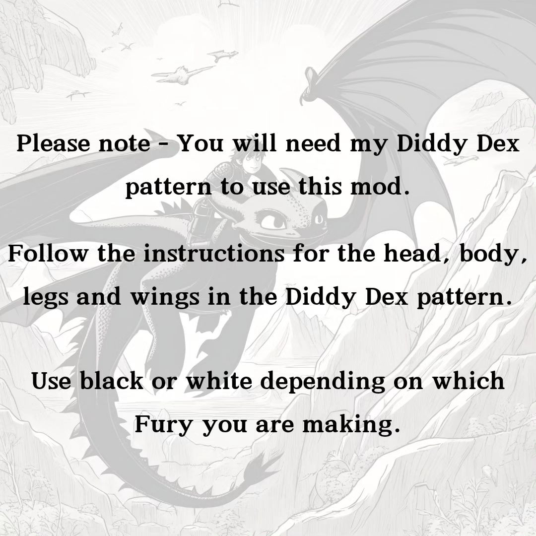 diddy dex fury free mod pattern