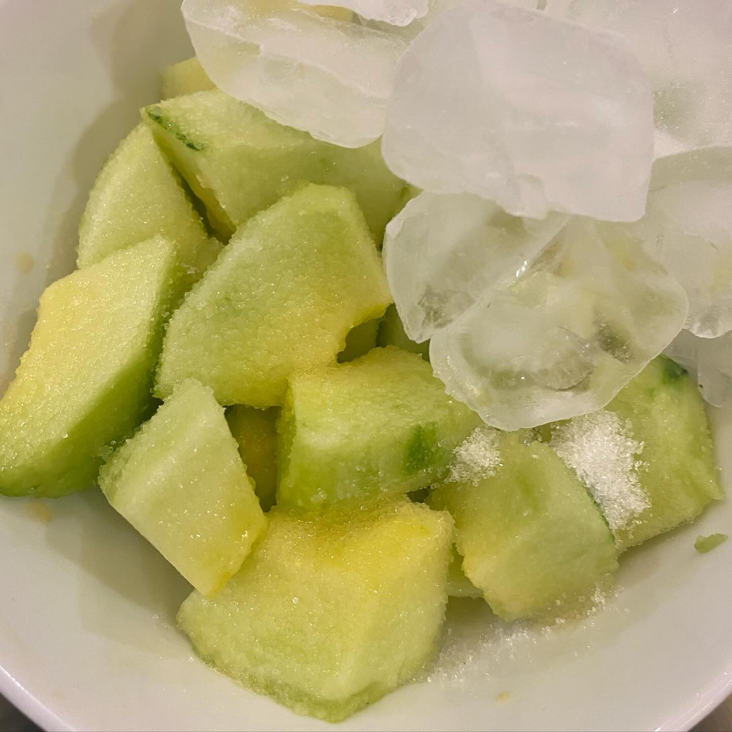 Dưa bở dầm đá cực phẩm của mùa hè 🍈❄️🧊