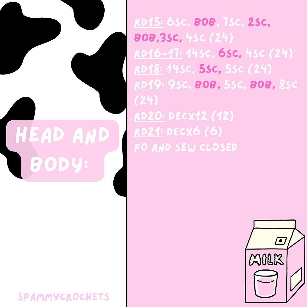 free cow pattern low sew