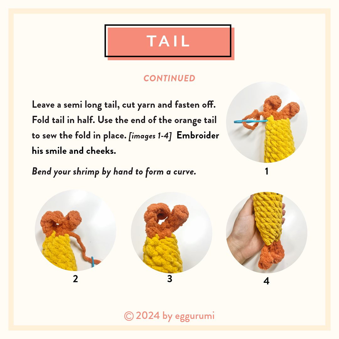 free no sew pattern chris p. the shrimp tempura