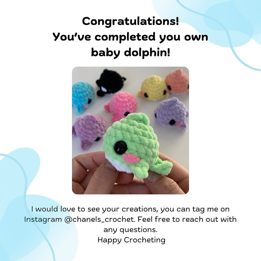 free pattern baby dolphin no sew