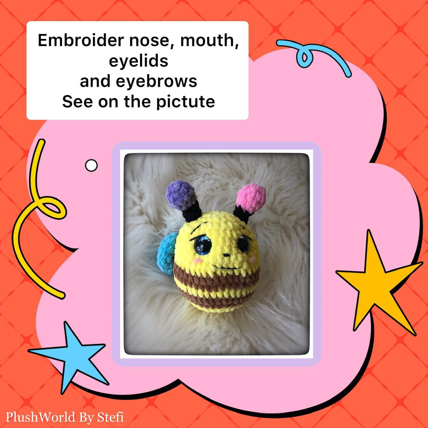 FREE PATTERN BUZZY BEE 🐝