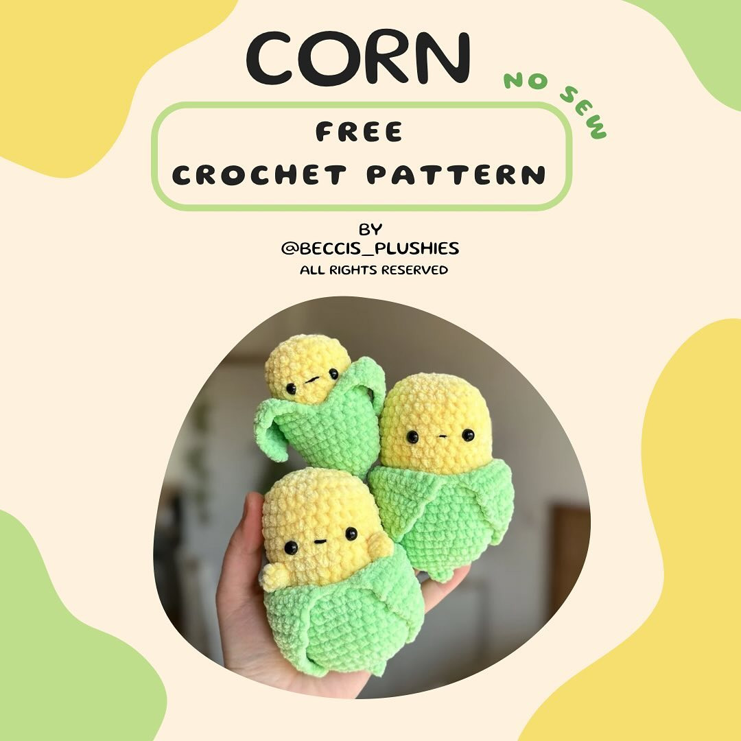 free pattern corn no sew