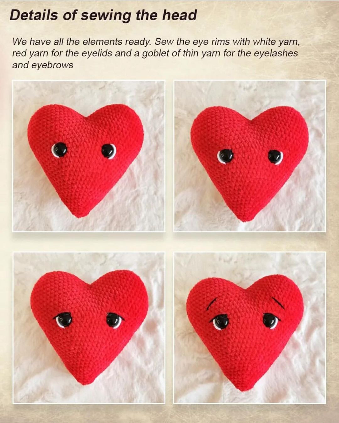 free pattern crochet heart