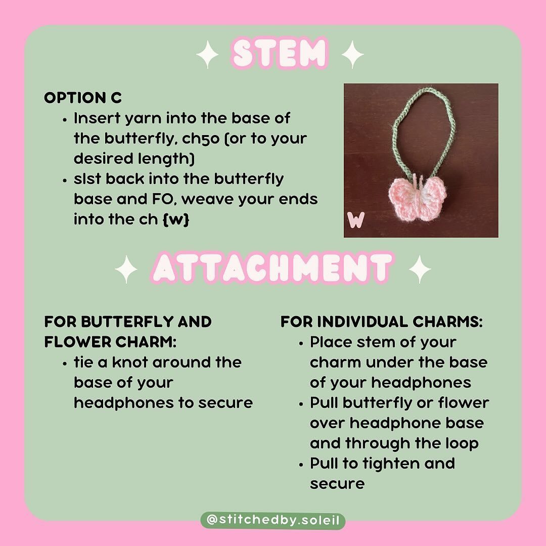 free pattern headphone accessory