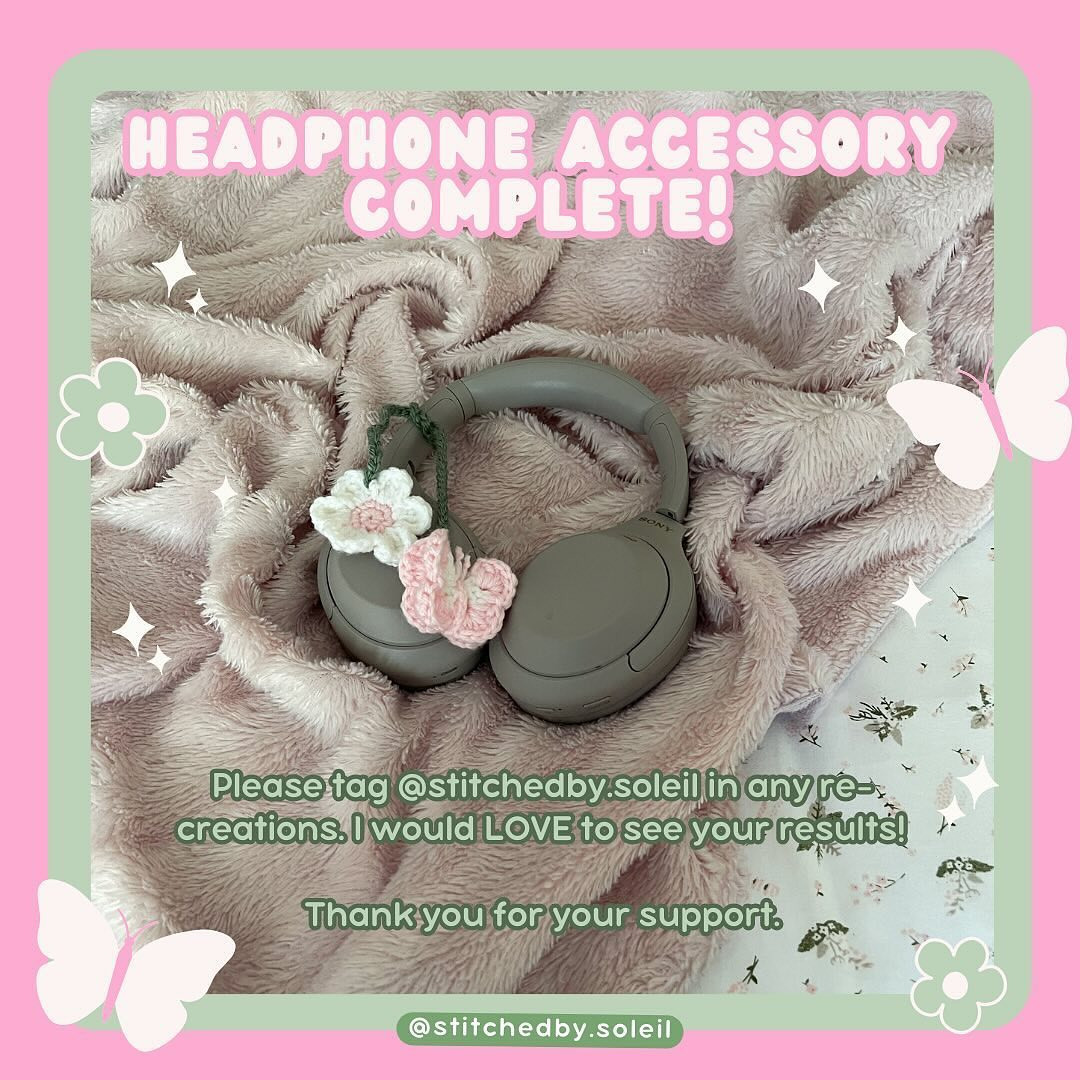 free pattern headphone accessory