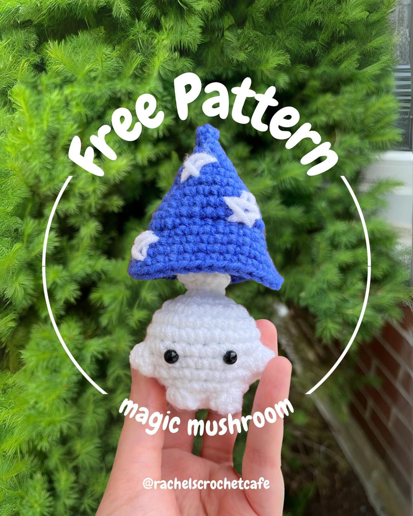 free pattern magic mushroom