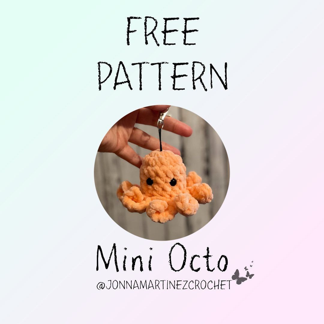 free pattern mini octo