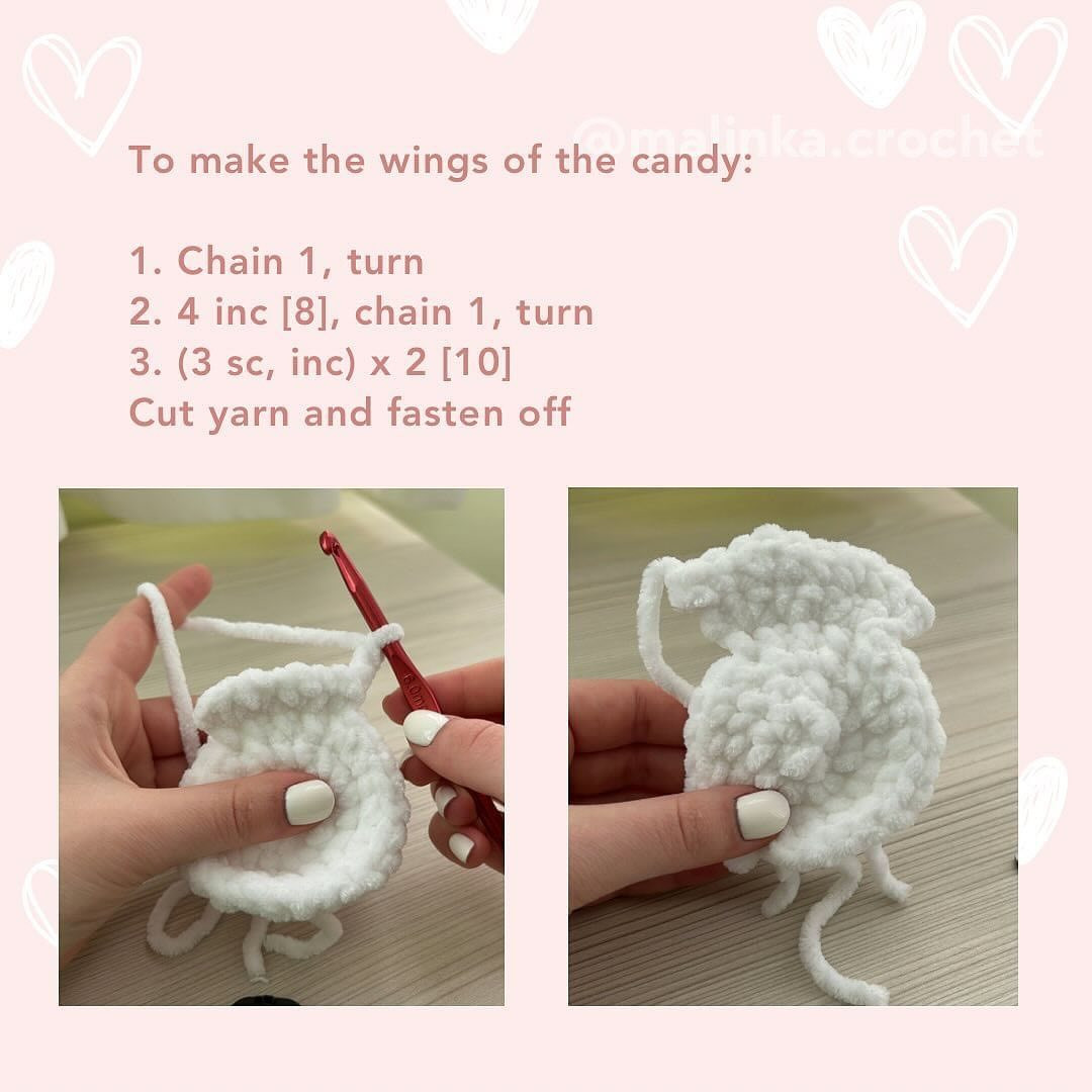 free pattern valentines day candy