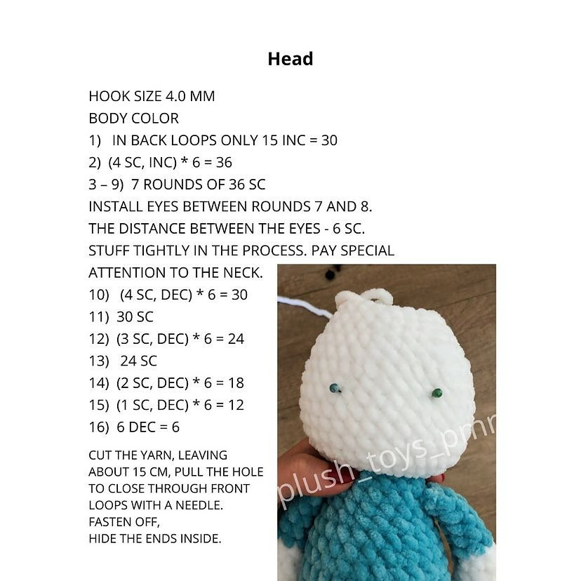 free pattern white bunny wearing a hat