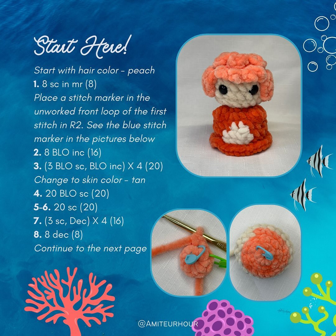 Free Ponyo Pattern