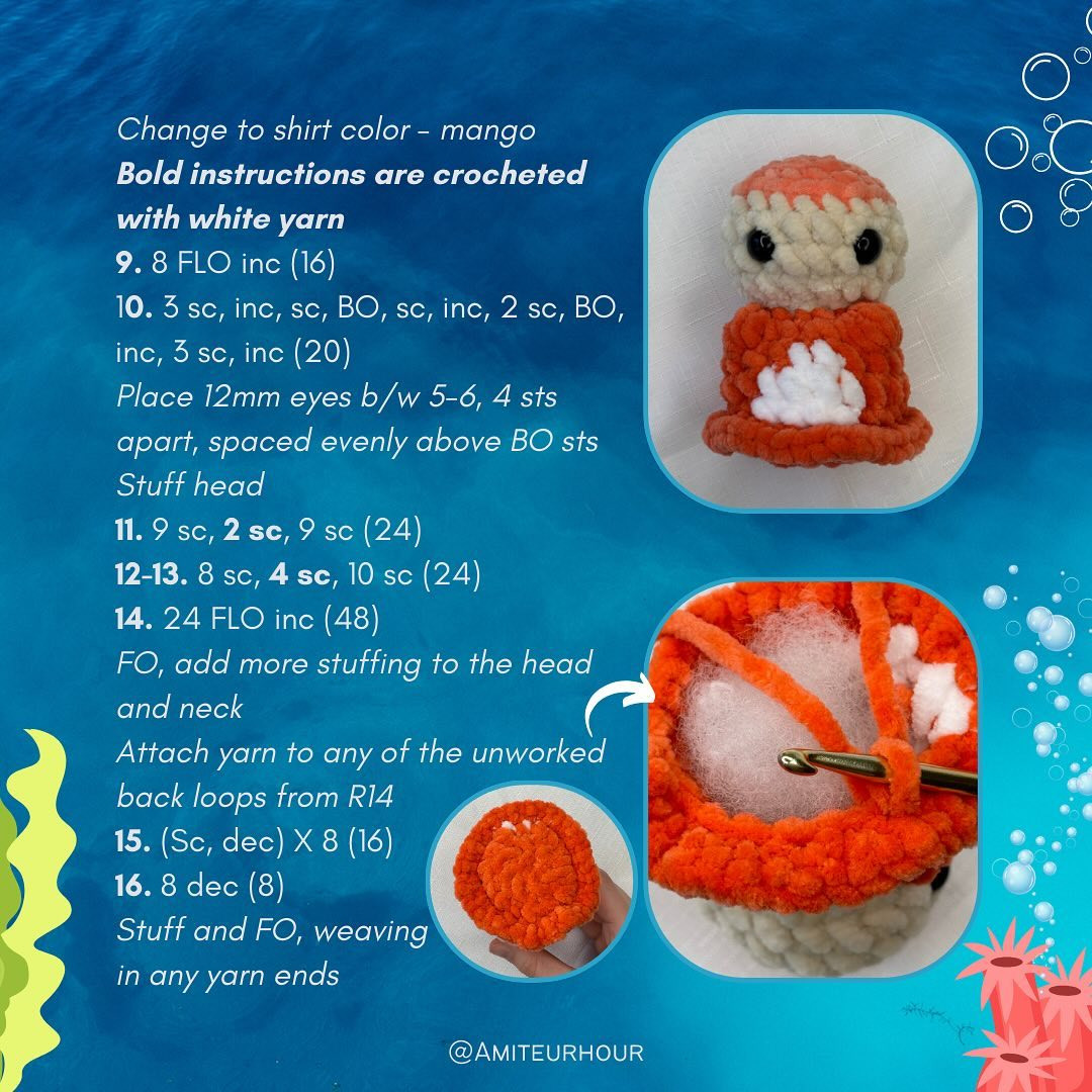 Free Ponyo Pattern