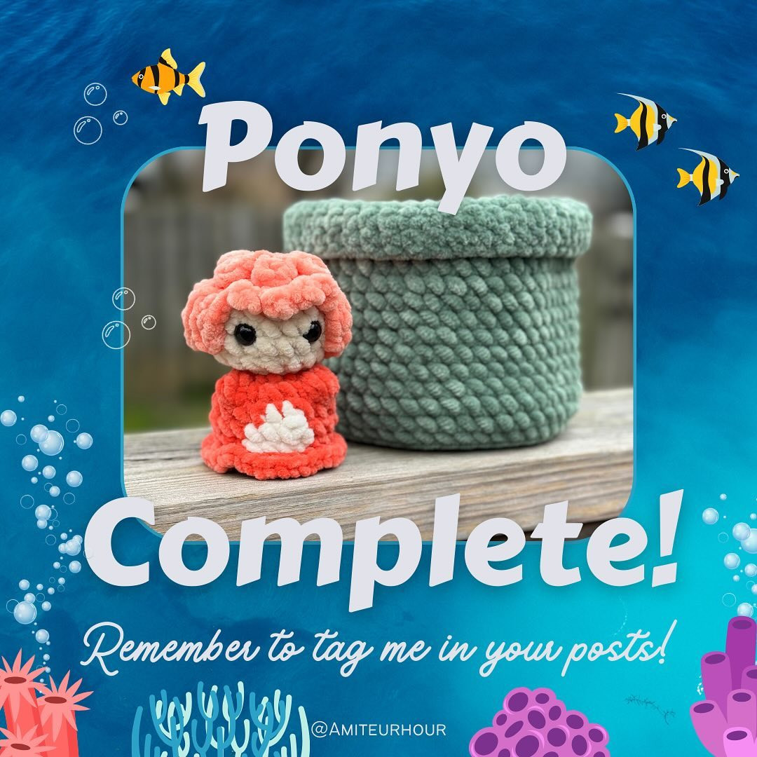 Free Ponyo Pattern