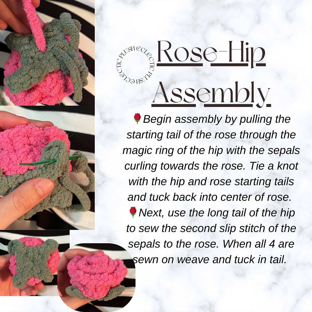 🌹💖Free Rose Crochet Pattern!💖🌹