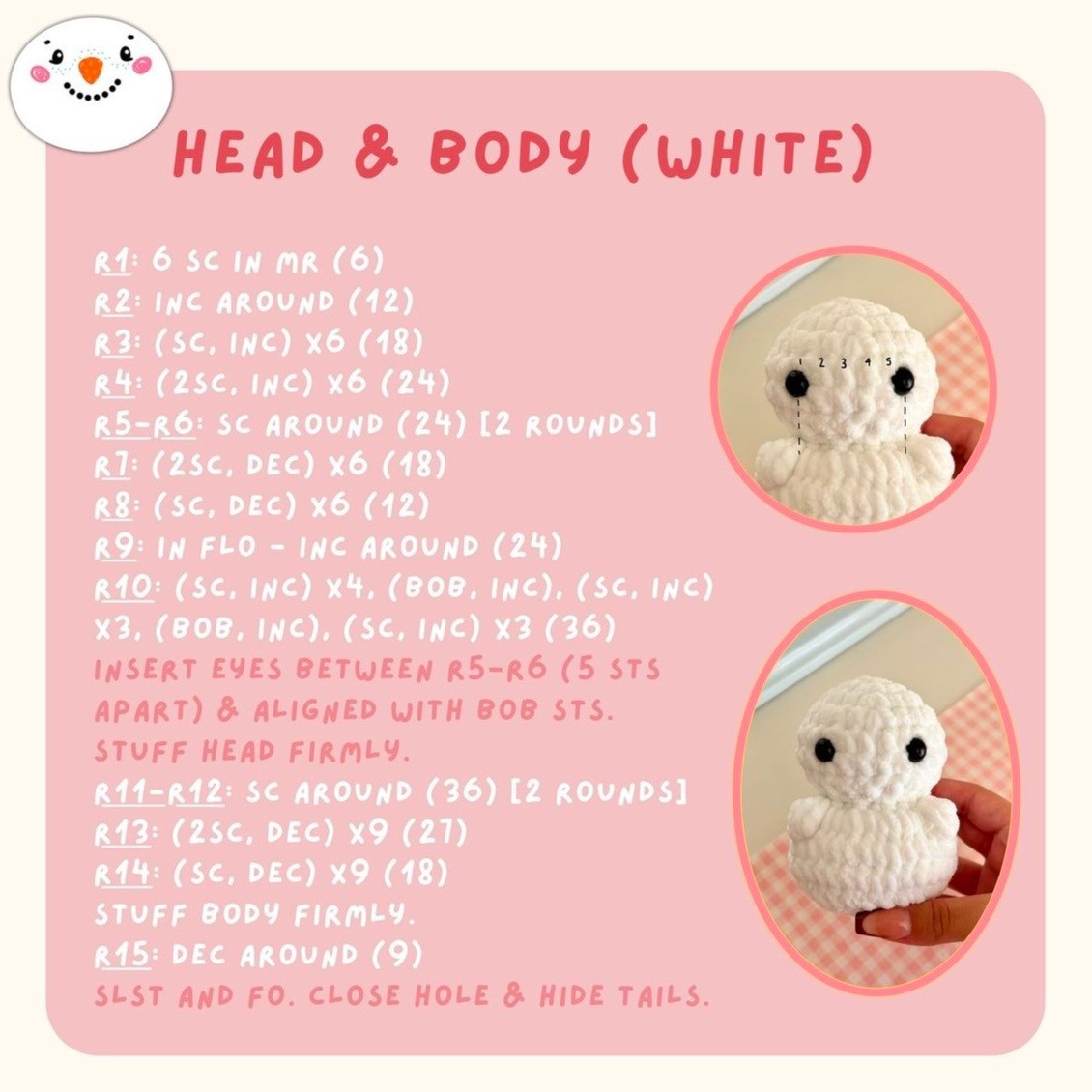 Free Snowman Pattern