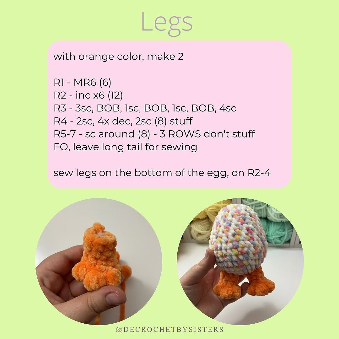 hatching egg free crochet pattern