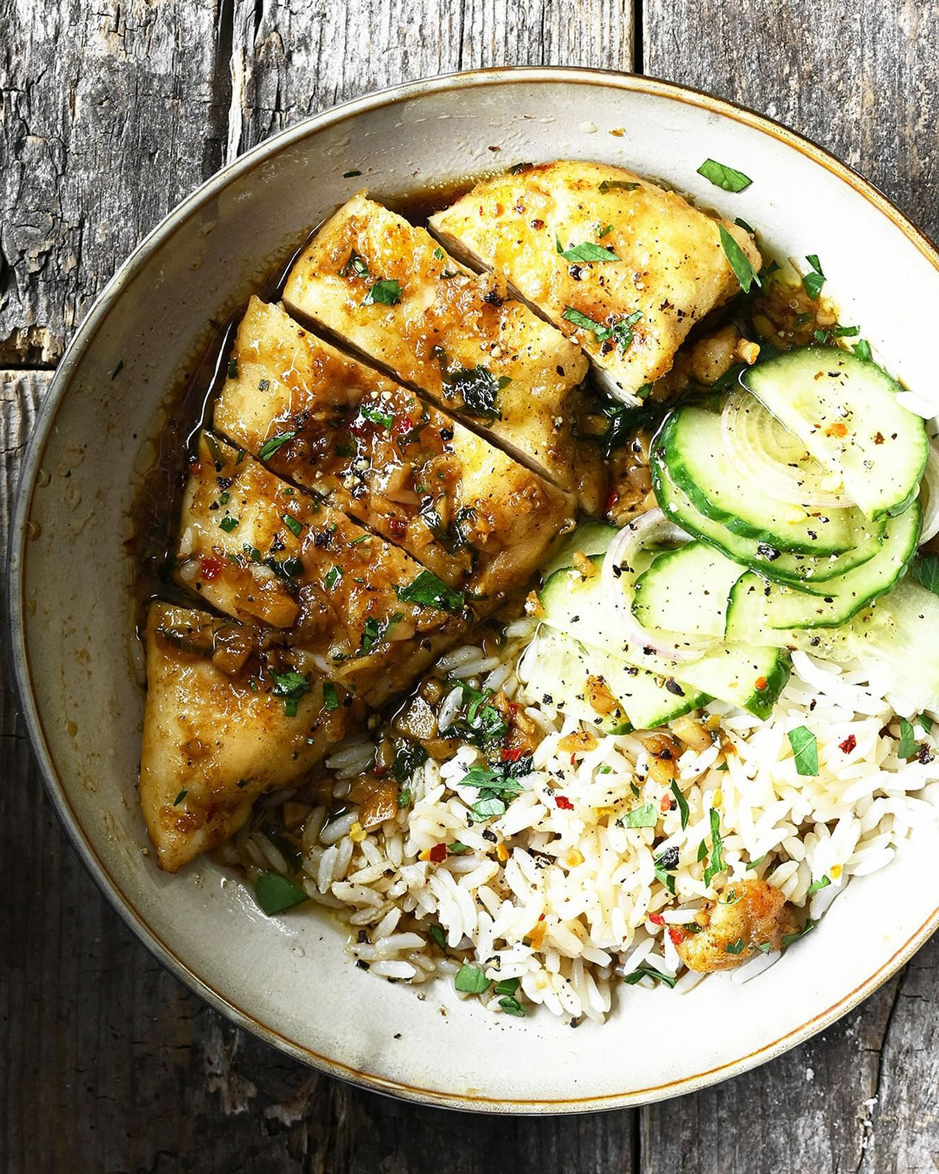 Honey Butter Garlic Chicken