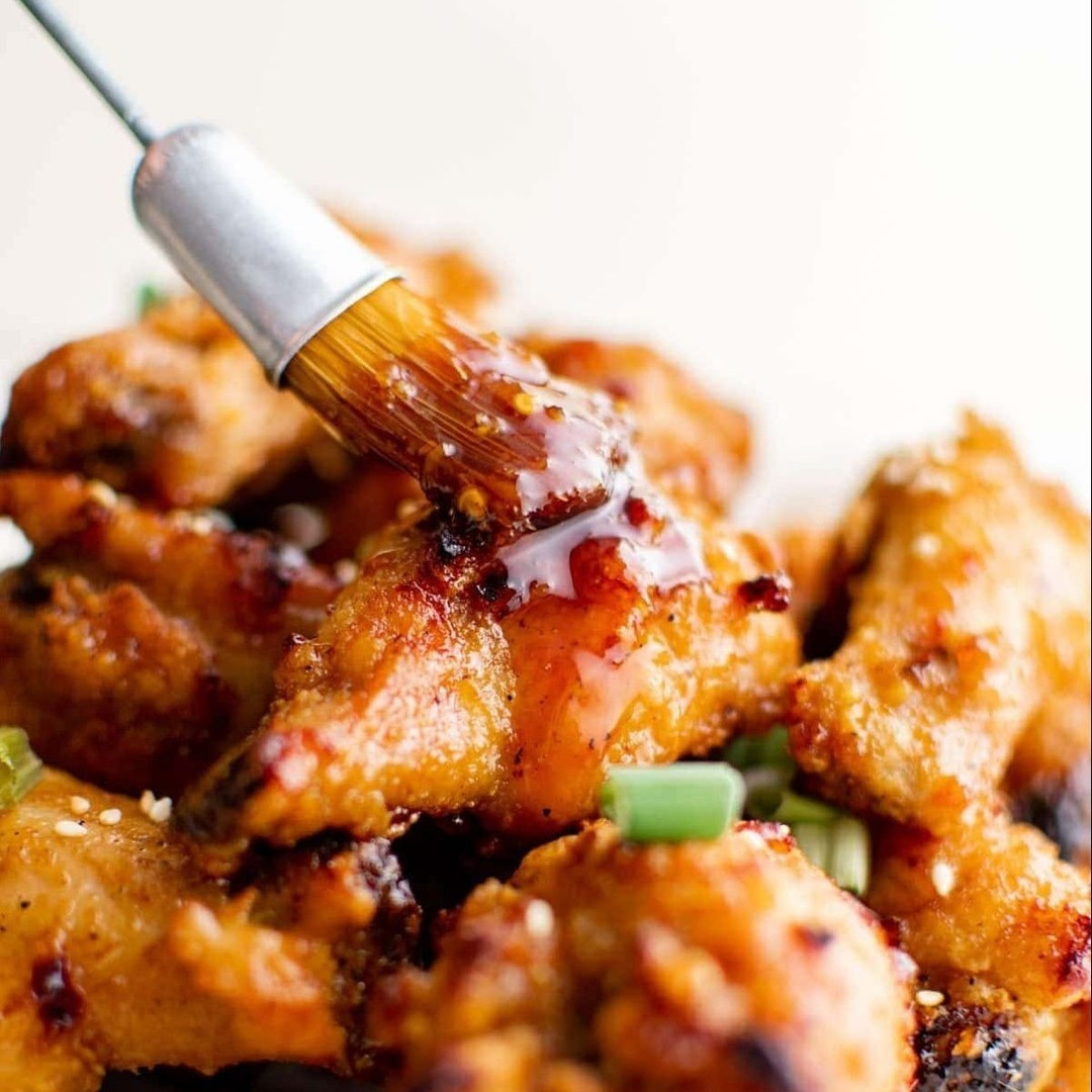 Honey Garlic Chicken Drumettes are baked instead of fried and tossed in a sweet honey garlic sauce