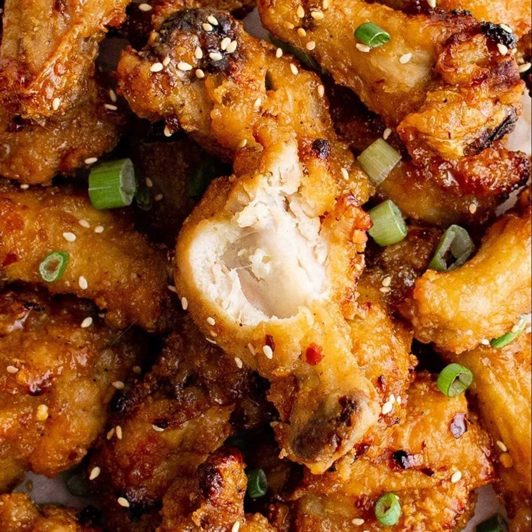 Honey Garlic Chicken Drumettes are baked instead of fried and tossed in a sweet honey garlic sauce