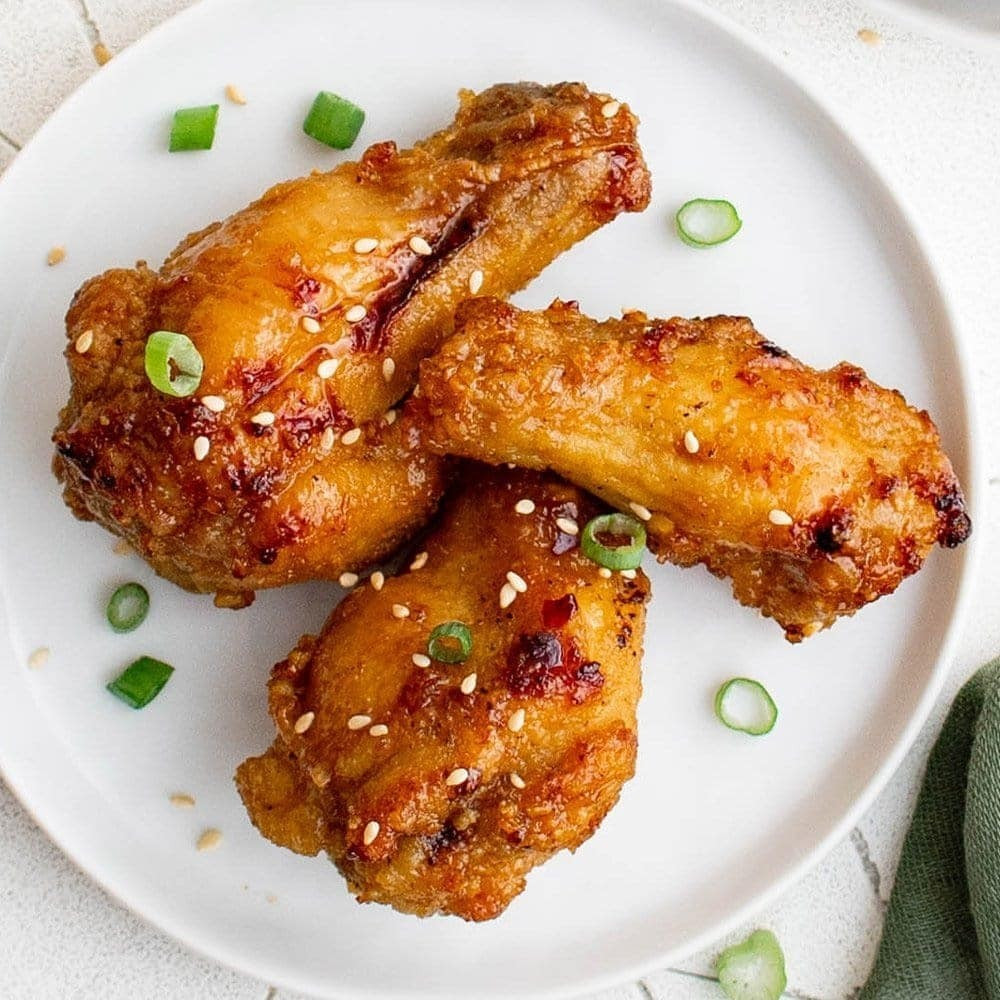 Honey Garlic Chicken Drumettes are baked instead of fried and tossed in a sweet honey garlic sauce