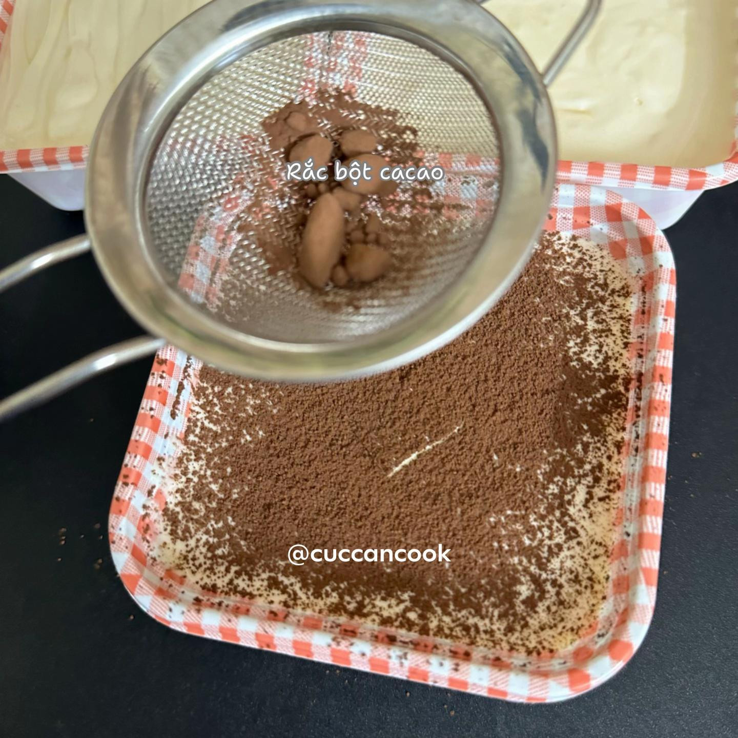 Hướng dẫn làm món Tiramisu