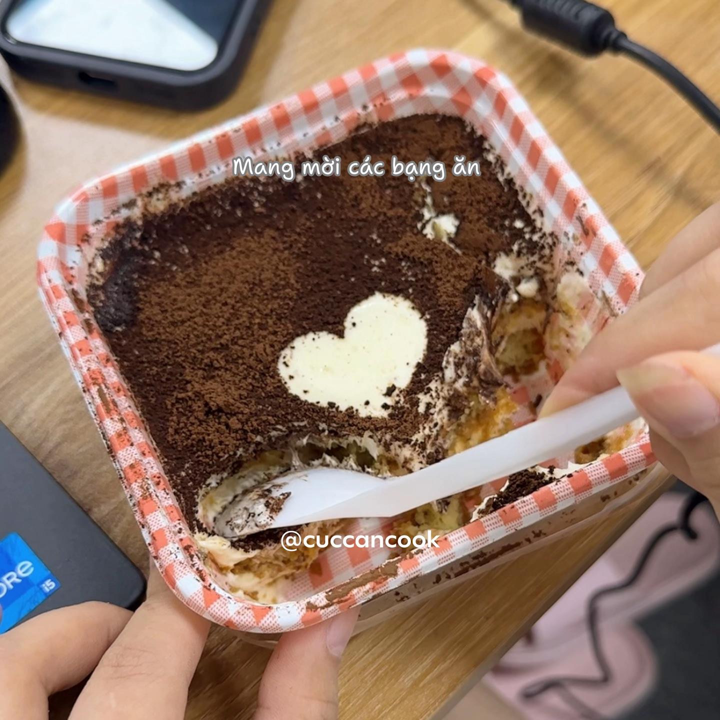 Hướng dẫn làm món Tiramisu