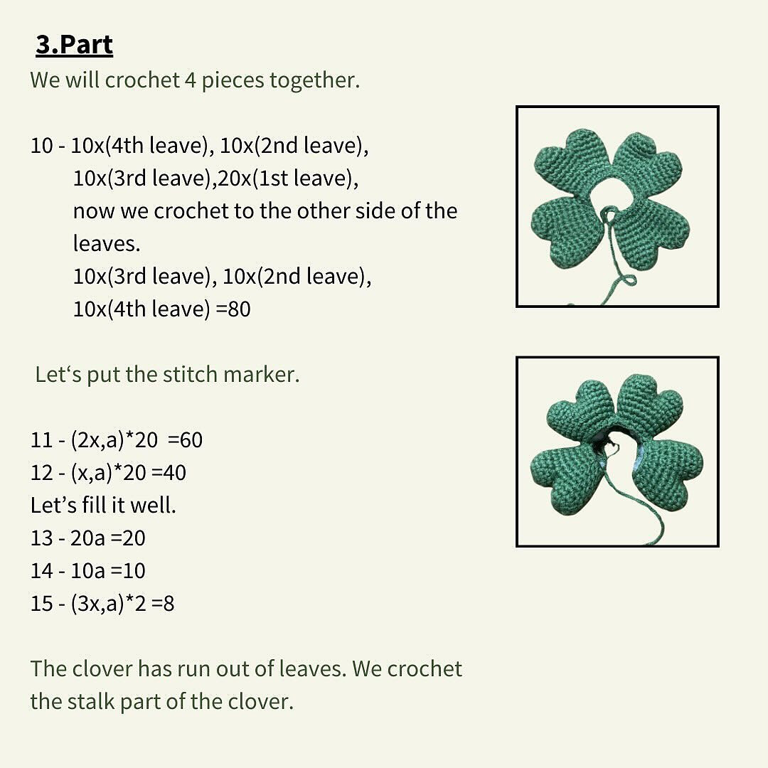 lucky clover pattern