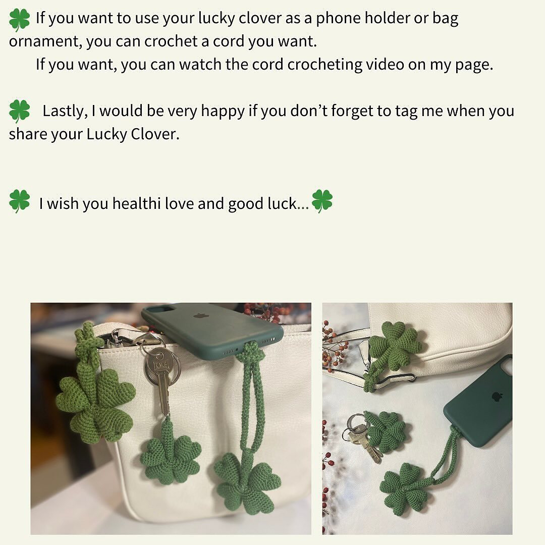 lucky clover pattern